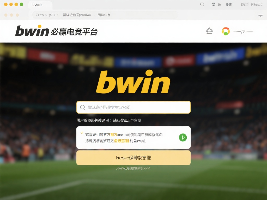 bwin必赢电子竞技平台官网登录步骤及操作指南解析 